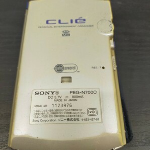 SONY ソニー CLIE パーソナル エンターテインメント オーガナイザー PDA ソニー クリエ PEG-N700C の画像2