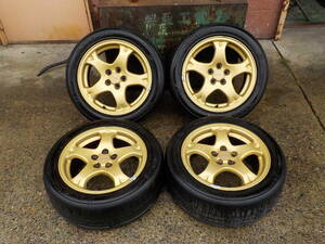 GC8 GF8 インプレッサ スポ－ツワゴン WRX STI 純正ホイル 205-50-16 7JJ OFF53 PCD100 5H A721