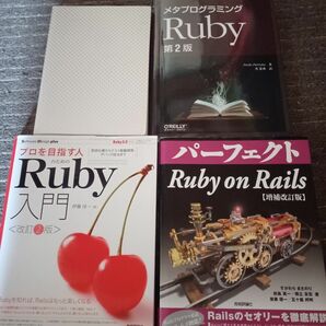 Ruby 参考書4冊 ruby メタプログラミング プロを目指す人のためのRuby入門 パーフェクトRuby on Rails