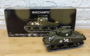  Minichamps /MINI CHAMPS 1/35 car - man M4A3*D-DAY minicar tank Limited Edition Sherman