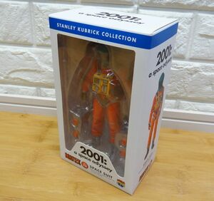 未使用品 MEDICOM TOY MAFEX 2001年宇宙の旅 GREEN HELMET/ORANGE SUIT Ver. フィギュア