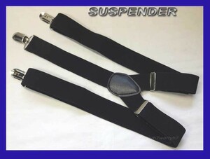  formal suspenders for adult Y type black man and woman use / suspenders 140cm from 180cm correspondence new goods prompt decision 