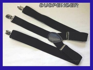  formal suspenders for adult Y type black man and woman use / suspenders 140cm from 180cm correspondence new goods prompt decision!*