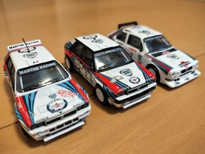 【ルース品　3台　アンテナ不足】 CM'S1/64　ランチャ　ラリーカー