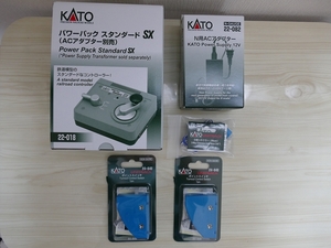 KATO power pack standard SX,N for AC adaptor, Point switch (2), divergence connector * in set *