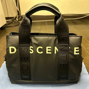 デサントゴルフ DESCENTE GOLF カートバッグ 3ポケットポーチ 美品