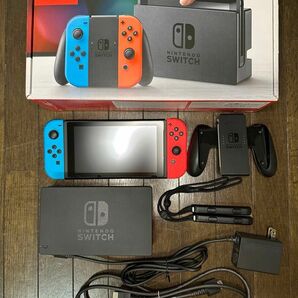 Nintendo Switch 本体　Joy-Con （L）ネオンブルー/（R）ネオンレッドHAC-S-KABAA