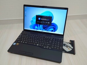 第8世代i7 富士通 LIFEBOOK AH53/C2 ブルーレイドライブ搭載