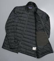 TH3833◎patagonia パタゴニア ダウンジャケット単品 ( 28387 FA15 TRES 3-IN-1 PARKA ) リップストップ サイズS フォージグレー_画像5