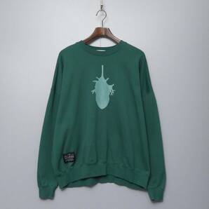 TH3792□定価1.0万円*エトラリウム/Etrarium*宮川大聖/みやかわくん*KOKORO Sweat Shirt*長袖*スウェットトレーナー/プルオーバー*メンズ*Fの画像1