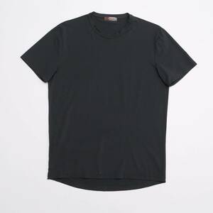 GO4603 Italy made / Prada sport /PRADA/ short sleeves T-shirt / men's XL/ gray series / cut and sewn / fastener attaching pocket 