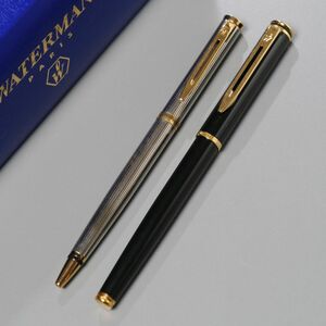 TH1282：WATERMAN/ウォーターマン*プレファス・他*ボールペン*筆記具*2本セット