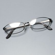 MF6956◎未使用 Ray-Ban レイバン チタンフレーム オーバルフレーム 眼鏡 メガネ RB8717D サイズ:56□16/145 ガンメタル×ブラウン系_画像1