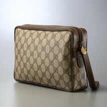 TH4405：難あり*イタリア製*GUCCI/グッチ/オールドグッチ*GGキャンバス*セカンドバッグ*ポーチ*鞄*ブラウン_画像3