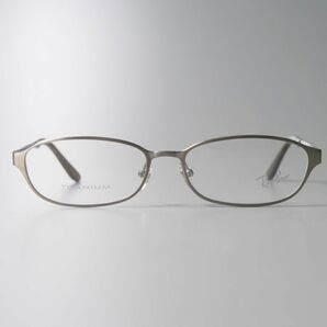 MF6980◎未使用 Ray-Ban レイバン チタンフレーム オーバルフレーム 眼鏡 メガネ RB8717D サイズ:56□16/145 シルバー系の画像3