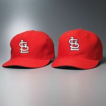 STH1085◎90’s New Era ニューエラ ダイヤモンドコレクション 59FIFTY MLB セントルイス カージナルス ベースボールキャップ 帽子 2点SET_画像1