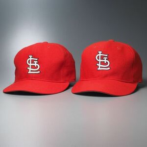 STH1085◎90’s New Era ニューエラ ダイヤモンドコレクション 59FIFTY MLB セントルイス カージナルス ベースボールキャップ 帽子 2点SET