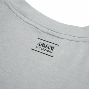 GP2038▽アルマーニコレツィオーニ/ARMANI COLLEZIONI*メンズ*グラデ―ション*Vネック*ロンT*ロングTシャツ*長袖 カットソー*グレー系の画像6