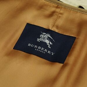 GP5490//イングランド製*バーバリー/BURBERRY LONDON*メンズ50 REG/着脱ライナー付/ステンカラーコート/バルマカーンコート/裏チェックの画像7