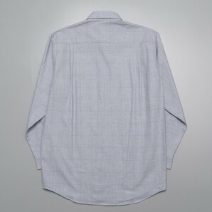 MD5361◇未使用 ランバン スポール/LANVIN SPORT メンズM 長袖 チェックシャツ レギュラーカラーシャツ ブルー系の画像2