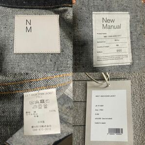 New Manual #001 T-BACK DENIM JACKET ONE-WASHED 1st デニムジャケット Tバック 藤原裕 リーバイス 濃紺 の画像10