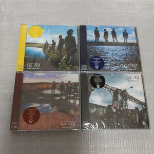 GLAY　CD+DVD　100万回のKISS　限定盤全4種 