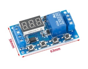  postage 120 jpy ~ multifunction digital timer basis board B2C Japanese instructions attaching delay ON/OFF timer cycle timer 