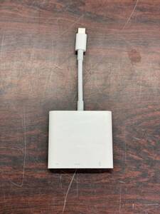 L190★動作確認済　Apple USB-C Digital アダプタ A2119 ホワイト