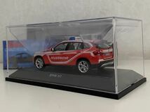 ミニカー　schuco(シュコー)製 BMW X1 feuerwehr 1/43モデルカー_画像6