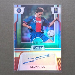 2023-24 Panini Score PSG Leonardo 直筆サインカード /199