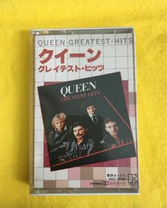 クイーン グレイテスト・ヒッツ QUEEN Greatest Hits カセットテープ ステレオ PKF-1018E 歌詞カード無