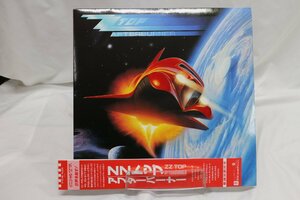 [TK3378LP] LP ZZトップ/アフターバーナー　帯付き準美品！ ライナーノーツ 歌詞対訳 インナースリーブ 盤面音質ともに良好 レア！ '85