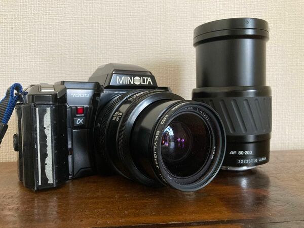 MINOLTA ミノルタ α7000 ＋ α AF ZOOM 80-200