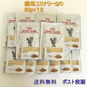 ロイヤルカナン ユリナリーS/Oパウチ 猫用 85g×12【新品・全国一律送料無料】ポスト投函の画像1