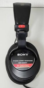 SONY 有線 密閉型スタジオモニターヘッドホン 黒 MDR-CD900ST