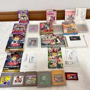 ゲームボーイ カラー アドバンス ソフト 26セット まとめ 箱付き 説明書付き 他6点おまけ ポケモン 遊戯王 他 初回限定版の画像6