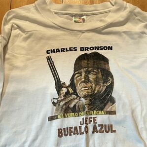 ムービーモノ 90s Charles Bronson Tee Shirt チャールズ ブロンソン Tシャツ Vintage ヴィンテージ USA製 Movie ムービーの画像1