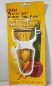 未開封 西ドイツ製 リッター皮むき器 ピーラー Made in West Germany ritter Sparschaler Peeler 料理道具 調理器具 70s 80s Vintage