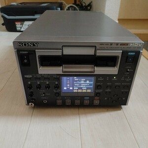 【中古】SONY　ソニー　業務用　デジタルHDビデオカセットレコーダー　HVR1500A HDV 