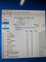 HDD LaCie 外付けHDD LACIE quadra ハードディスクドライブ　LCH-2BQ080Q3 8TB　ハードディスクドライブ　フォーマット済み　0407-2_画像2