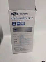 HDD LaCie quadra 外付けHDD ハードディスクドライブ Quadra　LCH-D2Q030Q3　3TB フォーマット済み　0407-6_画像3