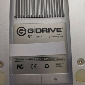 外付けHDD G-Technology HDD G-Drive 外付けハードディスクドライブ 0G02926 3TB フォーマット済み 0414-8の画像3