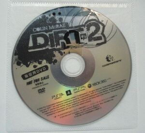 コリン・マクレー ダート2 DIRT2 店頭 プロモーション 販促 DVD