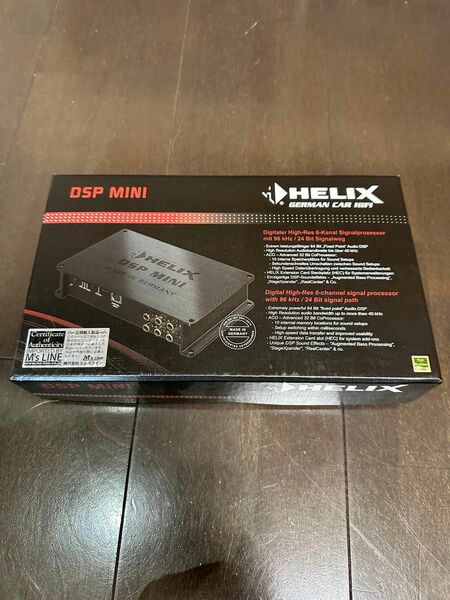 helix DSP mini コントローラ　スピーカーケーブル　ヒューズブロック　クライオヒューズ　オーディオテクニカ　