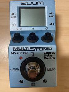 ZOOM MS70CDR マルチエフェクター　美品