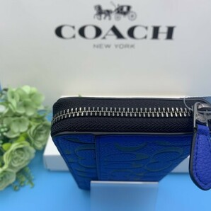 コーチ COACH 長財布 財布 レディース メンズ ファッション プレゼント 贈り物 ギフト シグネチャー ロング ジップ 新品 未使用 CA298 C081の画像7