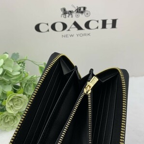 コーチ COACH 長財布 財布 レディース メンズ プレゼント 贈り物 ラウンドファスナー ロング ジップ 新品未使用 ファッション F53659 C183の画像9