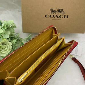 コーチ COACH 長財布 財布 ディズニー x キースヘリング コラボ ミッキーマウス ジップ ギフト ファッション 新品 未使用 C7800 A171Zの画像10