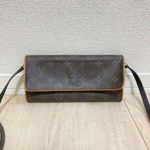 LOUIS VUITTON ルイヴィトン ツインGM ショルダーバッグ モノグラム M51852 ブラウン