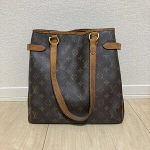 LOUIS VUITTON LV ルイヴィトン バティニョール ヴェルティカル M51153トートバッグ モノグラム ブラウン